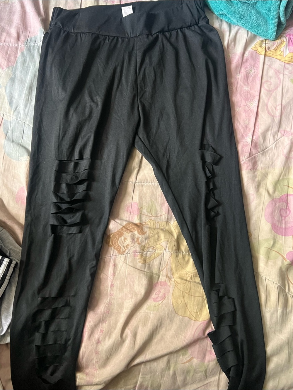 SHEIN Black Curve Leggings - 1XL